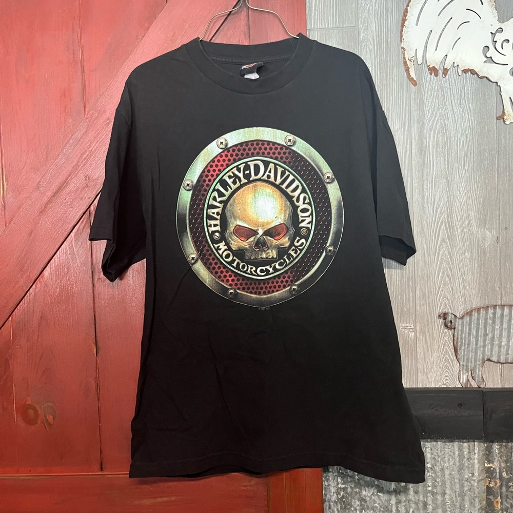 Harley-Davidson Black Graphic T-Shirt large lot of 3